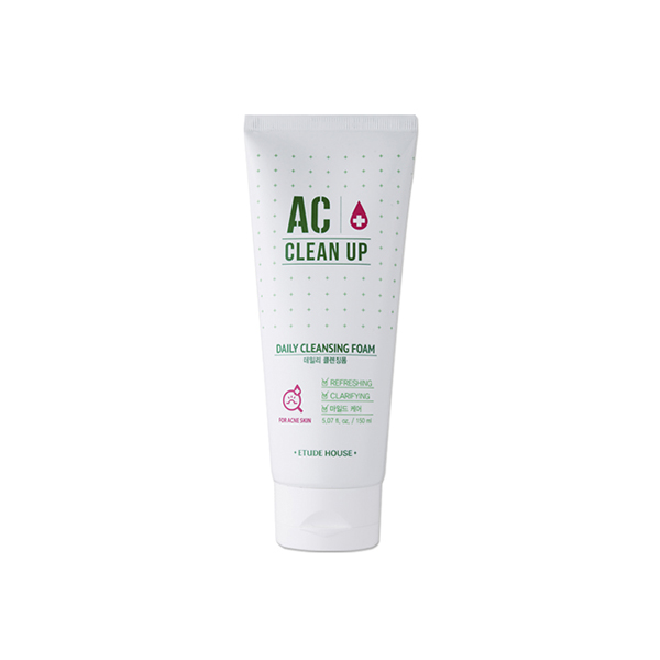 пенка для умывания для проблемной кожи etude house ac clean up daily cleansing foam пенка для умывания для проблемной кожи etude house ac clean up daily cleansing foamAC Clean Up Daily Cleansing Foam. Пенка для умывания для проблемной кожи<br><br>Особая формула пенки позволяет ей проникать глубоко внутрь пор и бороться с несовершенствами изнутри.<br><br>Салициловая кислота, входящая в состав средства, обеспечивает антибактериальный эффект, а экстракт японского кипариса, успокаивает кожу и сокращает уже появившиеся воспаления.<br><br>Специальный компонент мадекассосид стабилизирует работу иммунной системы, нормализует метаболические процессы и обновление клеток эпидермиса, способствует укреплению соединительных тканей, ускоряет их регенерацию, предупреждая образование шрамов и рубцов, ускоряет заживление, восстанавливает плотность и эластичность кожи и значительно улучшает ее внешний вид.<br><br>Мадекассосид – чистый изолят, полученный из экстракта камелии китайской и сочетающий в себе все ее полезные свойства. Пенка подходит для проблемной и жирной кожи, склонной к акне, чувствительности и воспалениям. Пенка смягчает кожу, подсушивает и препятствует размножению бактерий.<br><br>Масло чайного дерева оказывает ярко выраженное противовоспалительное и антибактериальное воздействие, контролирует образование себума и убирает жирный блеск.<br><br>Салициловая кислота – одно из самых эффективных средств, применяемых для лечения воспалений. Проникая глубоко в поры, она уничтожает бактерии и устраняет причину возникновения прыщей. Кроме того, салициловая кислота способствует исчезновению гиперкератоза, уменьшает выработку кожного жира и убирает постакне.<br><br>Средство прошло дерматологический контроль. Некомедогенно.<br><br><br>Характеристики товара<br><br><br><br><br>Возраст<br><br>все<br><br><br><br>Компоненты<br><br>салициловая кислота; чайное дерево<br><br><br><br>Тип кожи<br><br>воспаленная; жирная; комбинированная; проблемная<br><br><br><br>Серия<br><br>AC Clean Up<br><br><br><br>Функции<br><br>матирование; лечение акне; устранение воспаления; сужение пор<br><br><br><br>Несовершенства<br><br>акне; излишняя жирность; жирный блеск; воспаления; расширенные поры<br><br><br><br><br><br>Способ применения: Нанести небольшое количество средства на влажные ладони, добавить немного воды и взбить пену. Нанести на лицо легкими массажными движениями. Смыть водой. Можно использовать со специальной сеточкой для взбивания пены.<br><br>Вес: 150 мл<br>