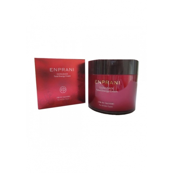 питательный крем для лица с маслом камелии enprani dongbaek camelia total energy cream питательный крем для лица с маслом камелии enprani dongbaek camelia total energy creamDongbaek Camelia Total Energy Cream. Питательный крем для лица с маслом Камелии<br><br>Этот непревзойденный питательный крем прекрасно увлажняет, наполняет важными витаминами, минералами, кислотами и другими микроэлементами, выводит токсины и останавливает окислительные процессы. Поэтому данное средство сохранит молодость и здоровье любого типа дермы. Великолепные составляющие крема обеспечат множество положительных эффектов.<br><br>Основное действующее вещество – экстракт цветов и масло камелии. Первый компонент является сильнейшим антиоксидантом, так как включает в себя витамины A, C, E, группы B. Поэтому данный экстракт великолепно защищает от агрессивных воздействий внешней среды, замедляет старение. А уникальный коэнзим Q10, входящий в состав, активизирует регенерацию, усиливает антиоксиданты, укрепляет клеточные мембраны и увеличивает энергию клеток. Масло камелии содержит важные жирные кислоты, протеины, минералы и витамины, что прекрасно питает, увлажняет, смягчает и защищает кожу. Оно улучшает восстановительные способности дермы, останавливает чрезмерное выведение влаги.<br><br>Также в крем вошло масло жожоба. Оно обладает уникальными свойствами, подобными естественным выделениям сальных желез. Это масло не закупоривает поры, легко ложится, глубоко проникает, прекрасно питая и увлажняя кожу. Оно создает защитную пленку, которая выступает барьером для отрицательных воздействий внешней среды и, которая предотвращает потерю влаги. Жожоба останавливает окислительные процессы, предотвращая преждевременное старение. Масло смягчает, разглаживает, подтягивает дерму. Оно снимает раздражения, воспалительные процессы, нормализует обменные процессы, активизирует регенерацию.<br><br>Масло ши в составе крема обеспечивает питание и увлажнение. Данный компонент богат витаминами, жирными кислотами, минералами и другими микроэлементами. Это масло восстанавливает поврежденную дерму, и предотвращает обветривание, останавливает вредное воздействие солнца и неблагоприятных температур. Благодаря своим питательным свойствам, ши эффективно борется с морщинами, увлажняя, тонизируя и активизируя регенерацию. Данное растение стимулирует выработку коллагена, сохраняя молодость кожи.<br><br>Рапсовое масло благотворно влияет на сухую дерму, увлажняя ее, сохраняя в ней воду. Оно активизирует восстановительные процессы, повышая эластичность и упругость кожи. Это масло прекрасно убирает морщины и неровности, снимает раздражения, воспалительные процессы. <br><br>Таким образом, великолепный состав данного крема помогает прекрасно питать и увлажнять дерму, сохраняя ее молодость, упругость и красоту.<br><br><br>Характеристики товара<br><br><br><br><br>Возраст<br><br>все<br><br><br><br>Тип кожи<br><br>для всех типов<br><br><br><br>Функции<br><br>питание; смягчение; увлажнение; устранение шелушений<br><br><br><br>Несовершенства<br><br>сухость и обезвоживание; шелушения<br><br><br><br><br><br>Способ применения: наносить 1-2 раза в день на подготовленную кожу, после всех очистительных процедур. Не смывать до следующего применения.<br><br>Объем: 200 мл<br>