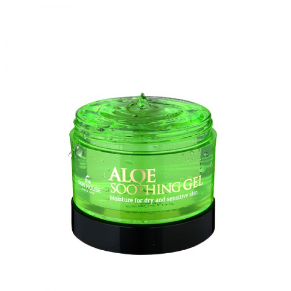 многофункциональный увлажняющий крем-гель с 90% сока алоэ the skin house aloe soothing gel многофункциональный увлажняющий крем-гель с 90% сока алоэ the skin house aloe soothing gelAloe Soothing Gel Многофункциональный увлажняющий крем-гель с 90% сока алоэ<br><br>Особая разработка специалистов компании - гель-крем с высоким содержанием экстракта алоэ (90%), способствует глубокому увлажнению кожи, ее оптимальному насыщению полезными микроэлементами, витаминами.<br><br>Продукт необычайно заботлив - он нормализует pH уровень кожи, защищает от агрессивных воздействий со стороны внешних факторов, а также повышает эластичность дермы и выравнивает ее текстуру. <br><br>Среди ингредиентов средства:<br><br><br>Аденозин - особый элемент, он необычайно мощный представитель среди антивозрастных ингредиентов. Он осветляет, подтягивает дерму, выравнивает ее тон, а также удаляет темные пятна, пигментацию, повышает уровень гладкости, разглаживает текстуру, а также смягчает, укрепляет каркас кожи. Ингредиент выделяется среди прочих тем, что замедляет процессы старения на уровне клеточного обмена веществ и усиливает формирование своих собственных эластина, коллагена;<br><br>Экстракт алоэ, который получен из растения, имеющего богатый химический состав, благодаря чему прекрасно увлажняет ткани, питает их, ускоряя регенерацию, устраняя аллергические проявления, снимая различные раздражения и придавая коже упругость, эластичность, улучшая цвет лица. Экстракт придает коже нежность и гладкость, а также обладает антибактериальными, заживляющими свойствами, к тому же он богат витаминами, аминокислотами, минералами, наполняющими дерму энергией, укрепляющими ее защитный барьер.<br><br><br>Особая гелевая текстура обладает необычайной легкостью, благодаря чему продукт мгновенно проникает в наиболее глубокие слои кожи, увлажняя ее, насыщая влагой изнутри.<br><br>Продукт подходит для всех типов кожи, включая наиболее чувствительную. Характеризуется как питательный, даже для особо сухой и требовательной кожи, не вызывает раздражений, и что очень радует - не оставляет никакого липкого эффекта после применения, что дает возможность наносить его слой за слоем, чтобы увлажнить дерму еще сильнее.<br><br>Также средство рекомендуется для устранения покраснений после длительного пребывания на солнце, что прекрасно защищает от обезвоживания.<br><br>Способ применения: предварительно очистив кожу лица/тела, нанесите малое количество геля и распределите, производя легкие движения похлопывающего характера.<br><br>В случае использования геля, как увлажняющей маски, следует нанести средство довольно толстым слоем, а затем выдержать 10-15 минут. По истечению времени смойте продукт приятной теплой водой. <br><br>Объем: 100 мл<br>
