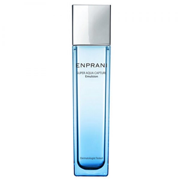 интенсивно увлажняющая эмульсия enprani super aqua capture emulsion интенсивно увлажняющая эмульсия enprani super aqua capture emulsionИнтенсивно увлажняющая эмульсия Super Aqua Capture Emulsion эффективно увлажняет кожу лица, предохраняя от потери влаги и создает на поверхности кожи защитный слой, препятствующий потере влаги. Обладает сильными антиоксидантными свойствами, улучшая доставку питательных веществ в глубокие слои дермы, защищая кожу от потери влаги и чрезмерного пересушивания.<br><br>Эмульсия быстро впитывается, не оставляя эффекта липкости, обеспечивая гладкость и мягкость Вашей коже.<br><br>Содержит комплекс платины, благодаря которой сохраняется способность сохранять влагу, тем самым, оказывая заметное омолаживающее действие. Эффективно восстанавливает сухую кожу лица, улучшает циркуляцию, выравнивая цвет лица. Средство защищает кожу от агрессивного воздействия окружающей среды.<br><br>Не содержит минеральных масел.<br><br>Способ применения: нанесите необходимое количество эмульсии после применения тоника легкими похлопывающими движениями, оставьте до полного впитывания.<br><br>Объем: 120 мл<br><br>Характеристики товара:<br><br><br><br><br><br>Возраст<br><br>от 25 и старше<br><br><br><br>Тип кожи<br><br>нормальная<br><br><br><br>Серия<br><br>Super Aqua<br><br><br><br><br><br> <br>