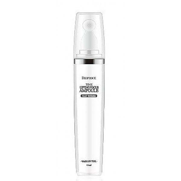 антивозростная подтягивающая сыворотка deoproce time lifting focus ampoule anti-wrinkle