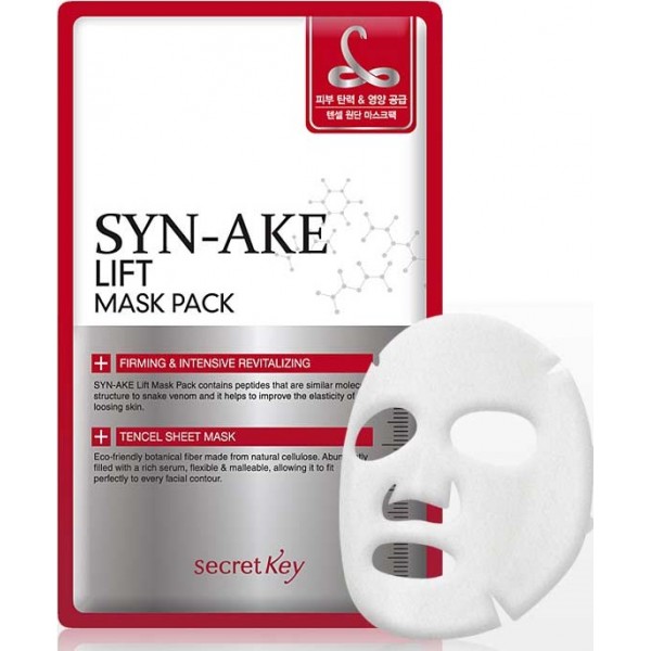 

маска-лифтинг с пептидами змеиного яда secret key syn-ake lift mask pack