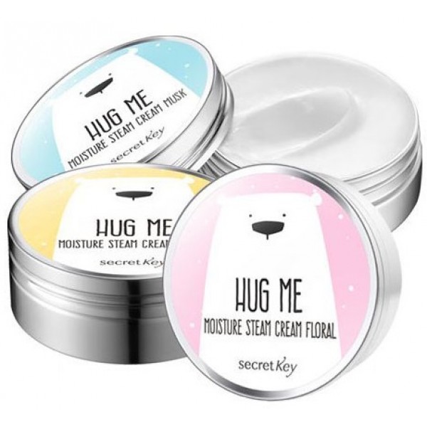 

крем для лица увлажняющий secret key hug me moisture steam cream