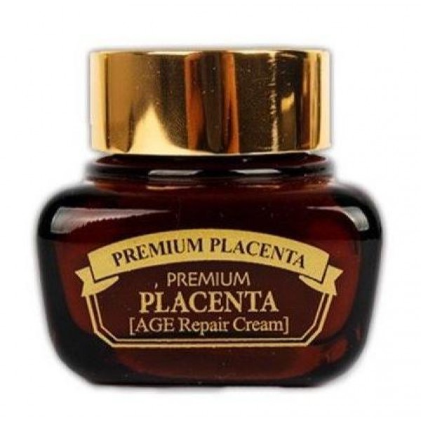 

крем для лица антивозрастной с плацентой 3w clinic premium placenta age repair cream