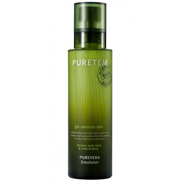 эмульсия для лица с экстрактом алоэ вера welcos puretem purevera emulsion