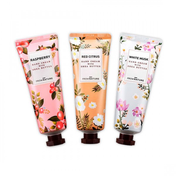 набор кремов для рук echoice from nature hand creams with shea butter