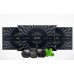 Маска для лица с древесным углем Mijin Premium Charcoal Black Mask фото-2