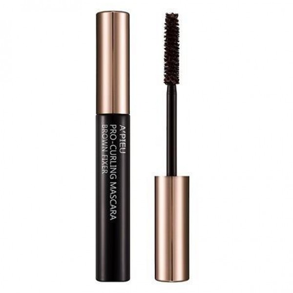 

база для ресниц подкручивающая a'pieu pro-curling brown fixer mascara