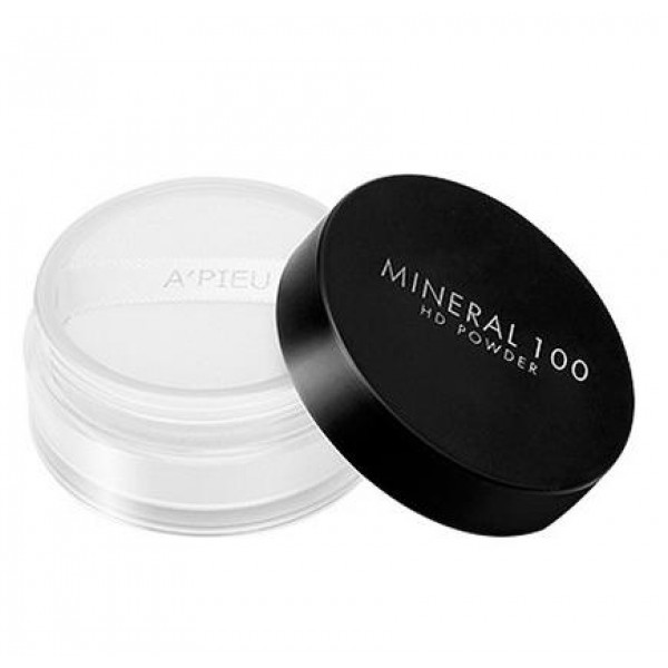 

минеральная финишная рассыпчатая пудра с hd-эффектом a'pieu mineral 100 hd powder