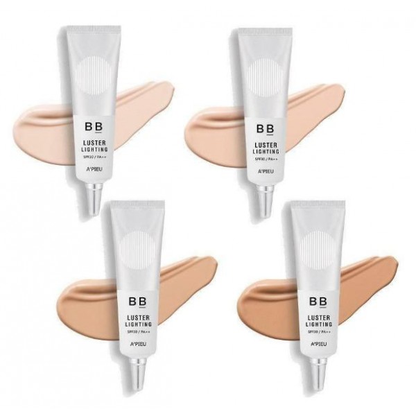 

крем бб с эффектом сияния a'pieu luster-lighting bb cream spf30 pa++