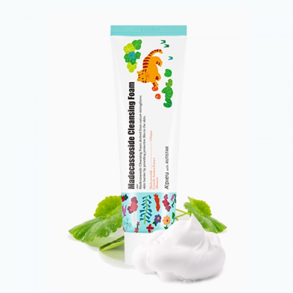 

пенка для умывания с мадекассоидом a'pieu madecassoside cleansing foam autistar