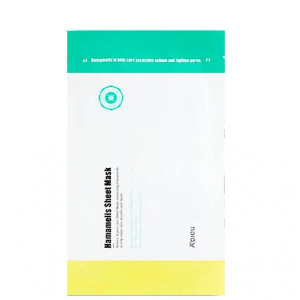 

тканевая маска с гамамелисом a'pieu hamamelis sheet mask