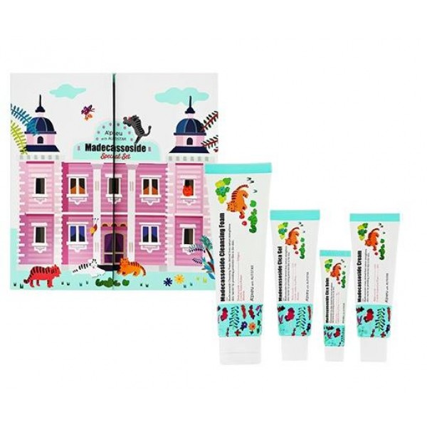 

набор из 4 средств с мадекассосидом a'pieu madecassoside special set autistar