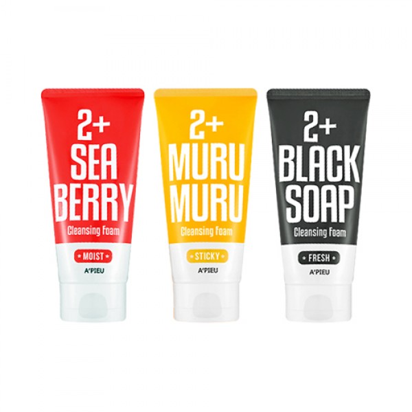 

очищающая освежающая пенка a'pieu 2+ cleansing foam