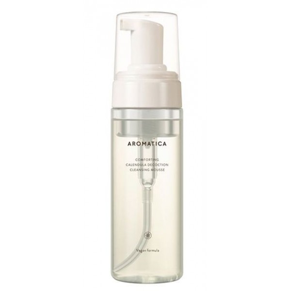 

пенка для умывания с календулой aromatica comforting calendula decoction cleansing mousse