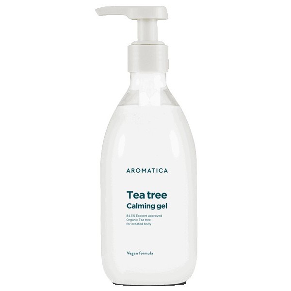 

успокаивающий гель c чайным деревом aromatica tea tree calming gel