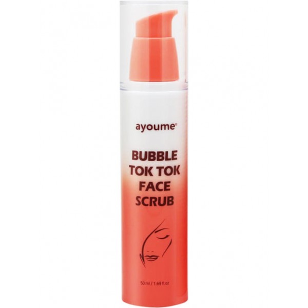 

скраб для лица ayoume bubble tok tok face scrub
