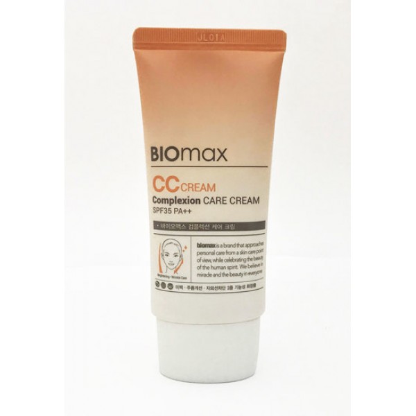 

сс крем biomax cc cream complexion spf35 pa++