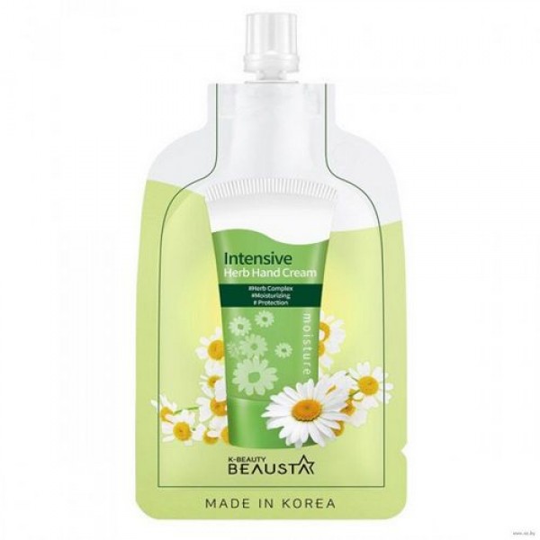 

крем для рук с экстрактами трав beausta intensive herb hand cream