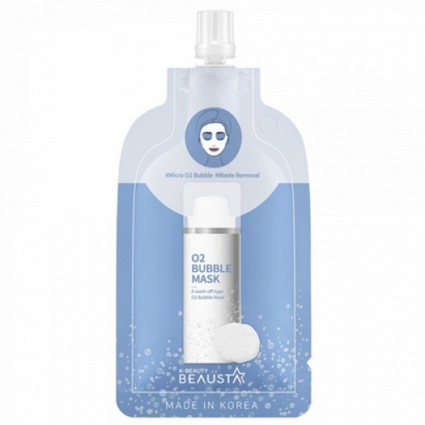 

очищающая кислородная маска beausta o2 bubble mask