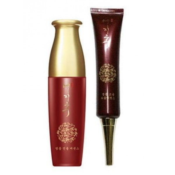 эссенция с экстрактом красного женьшеня + увлажняющая сыворотка bergamo yezihu essence moisture serum
