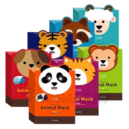 Berrisom Animal Mask Series 7P Set отзывы, состав, способ применения