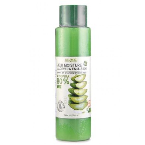 увлажняющая эмульсия с алоэ blumei jeju moisture aloe 80% emulsion