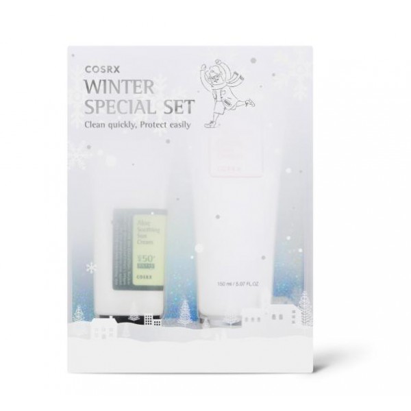 

специальный зимний набор для чувствительной кожи cosrx winter special set