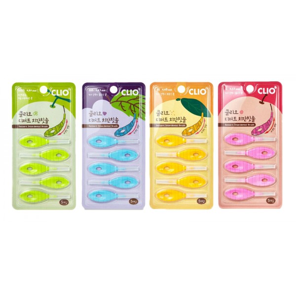

межзубные ершики clio dessert interdental brush