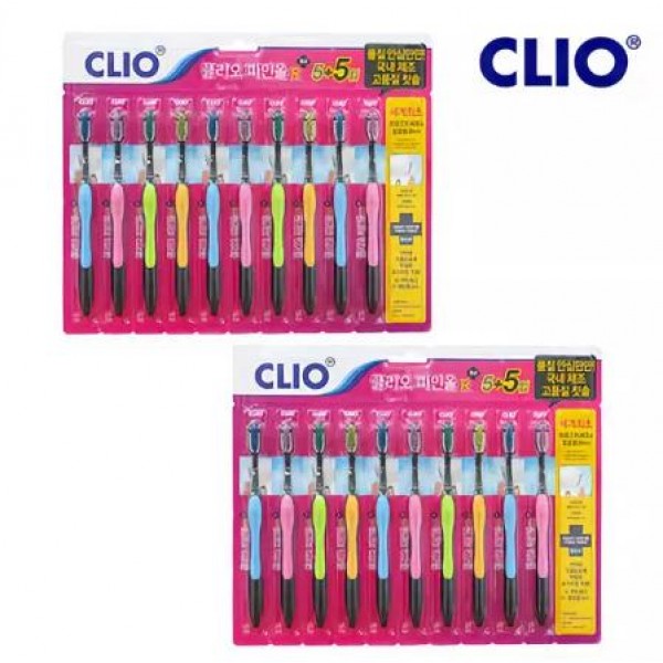 

набор зубных щеток clio fine all antibacterial toothbrush