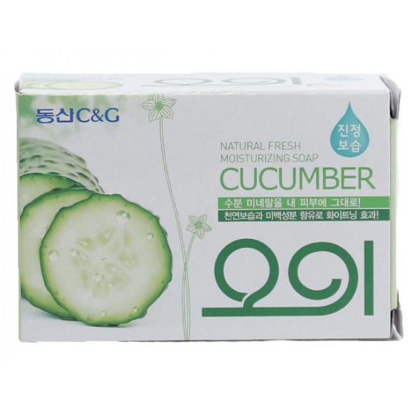 

мыло туалетное огуречное clio new cucumber soap