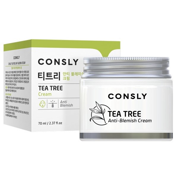 

крем для проблемной кожи с экстрактом чайного дерева consly tea tree anti-blemish cream