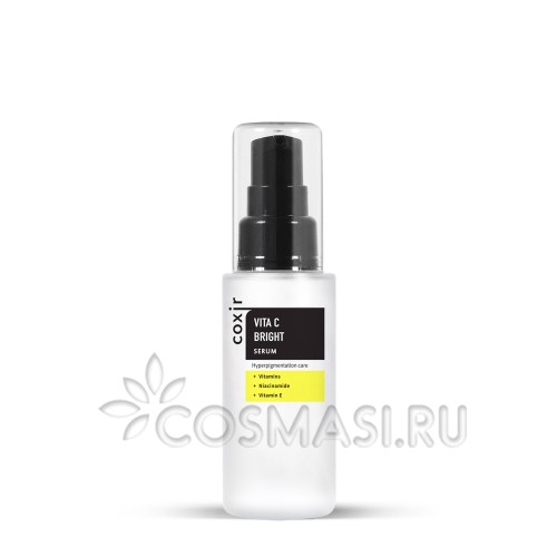 Сыворотка выравнивающая тон кожи с витамином с Coxir Vita C Bright Serum фото-1