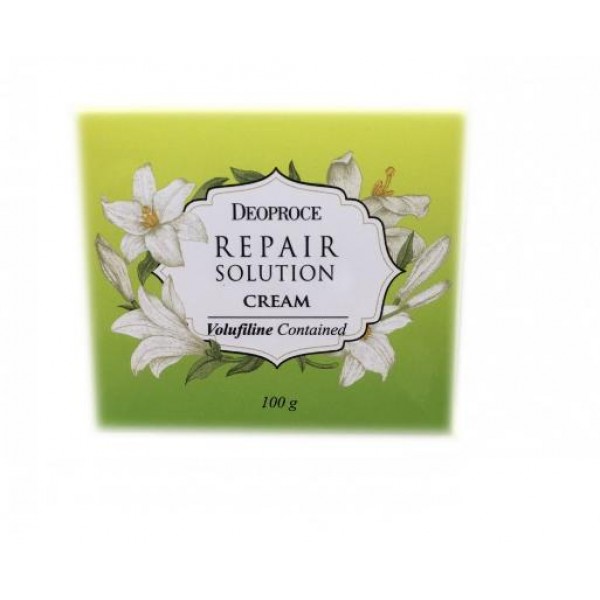 

крем для лица с волюфилином deoproce repair solution cream
