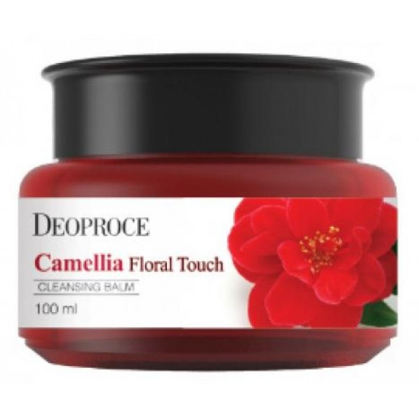 

бальзам очищающий для снятия макияжа deoproce camellia floral touch cleansing balm
