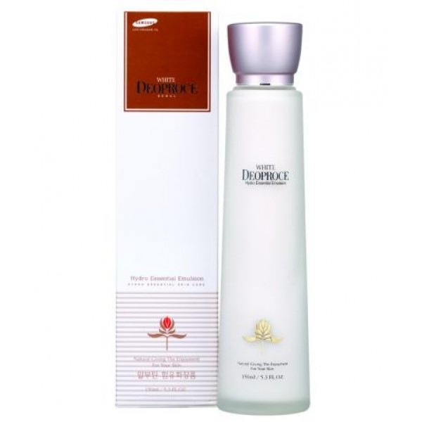 эмульсия для лица увлажняющая deoproce white hydro essential emulsion