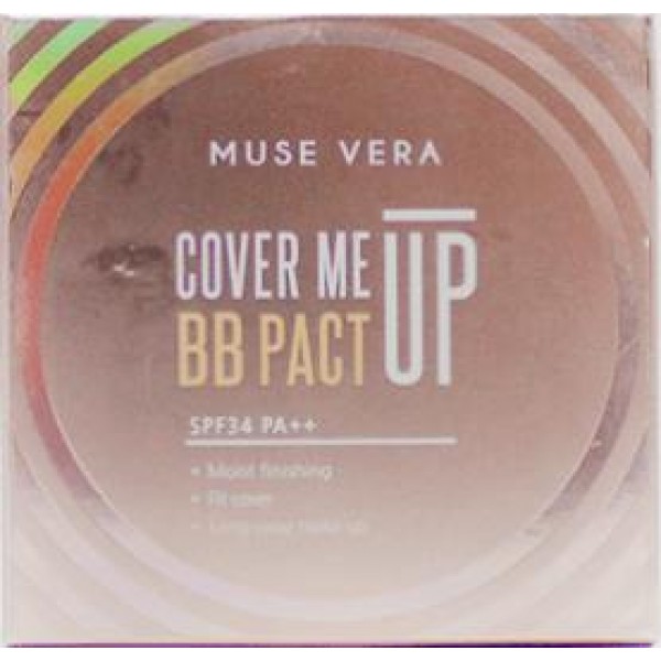 компактная пудра для лица deoproce muse vera cover me up bb pact
