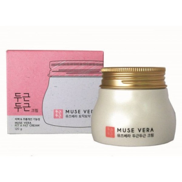 

крем для лица с цветочными экстрактами deoproce musevera pit pat cream