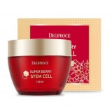 Крем со стволовыми клетками и ягодным комплексом Deoproce Super Berry Stem Cell Cream