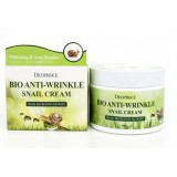 Биокрем против морщин с экстрактом улитки Deoproce Bio Anti-Wrinkle Snail Cream