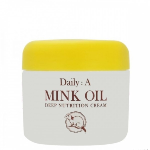 

крем для лица питательный deoproce daily: a mink oil deep nutrition cream