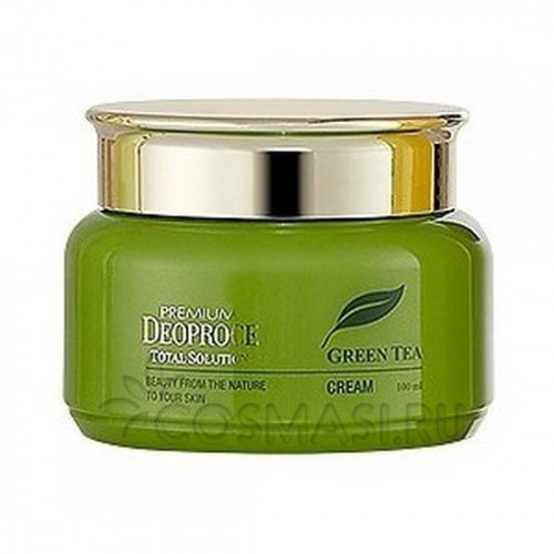 COSRX Успокаивающий гель-крем с зелёным чаем Green Tea Aqua Soothing Gel Cream 50ml - MoonGlow