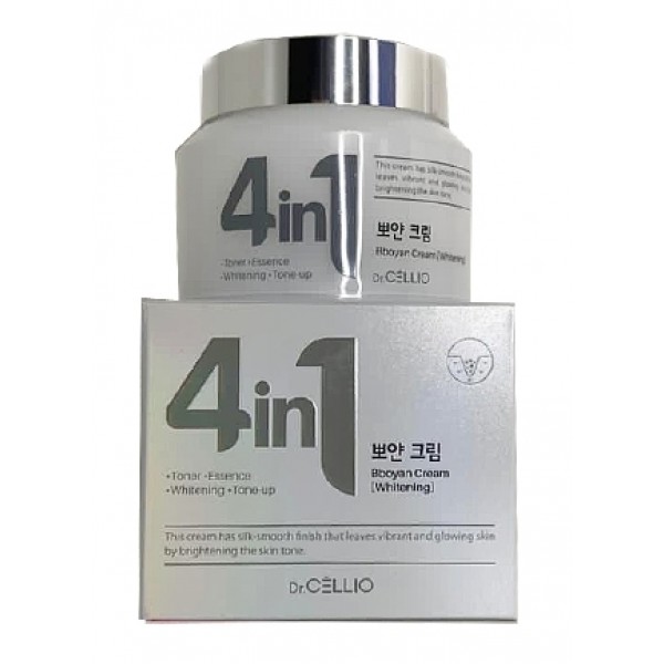 

крем для лица осветляющий dr.cellio g50 4 in 1 bboyan whitening cream