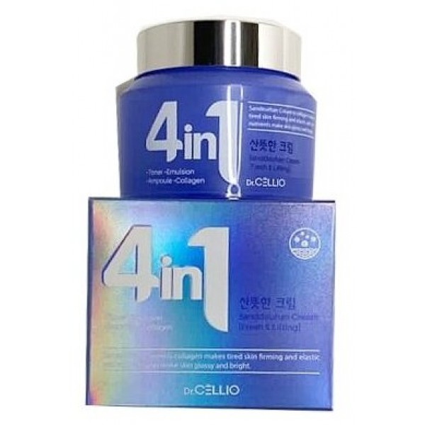 

крем для лица с коллагеном dr.cellio g50 4 in 1 sandeunhan collagen cream