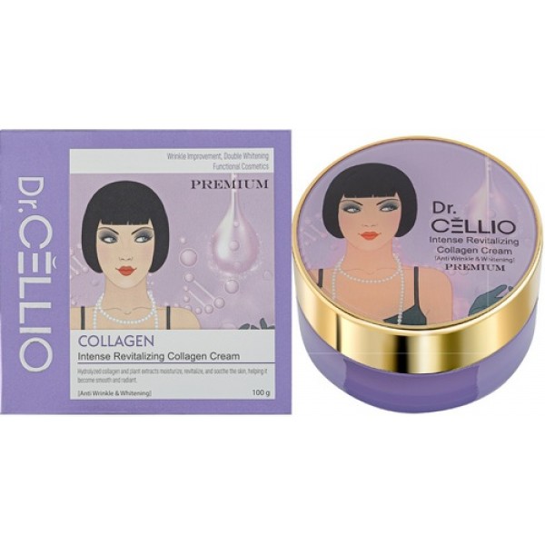 

крем для лица с коллагеном dr.cellio intense revitalizing collagen cream