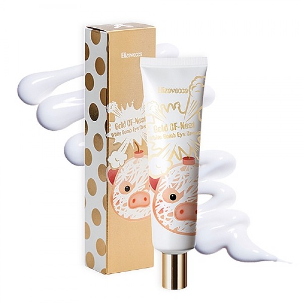 

крем для глаз с экстрактом ласточкиного гнезда elizavecca gold cf nest white bomb eye cream