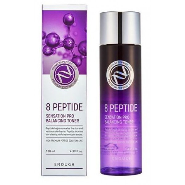 

антивозрастной тонер с пептидами enough premium 8 peptide senation pro balancing toner