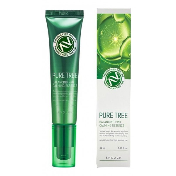 

эссенция с экстрактом чайного дерева enough pure tree balancing pro calming essence