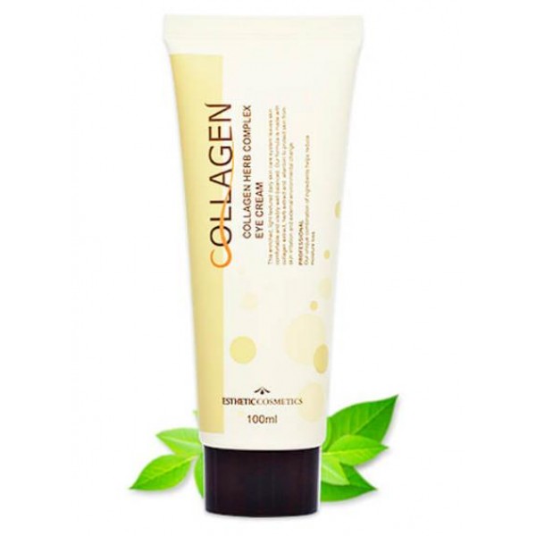 крем для век с коллагеном и растительными экстрактами esthetic house collagen herb complex eye cream