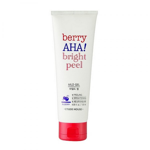 

пилинг-гель для лица etude house berry aha bright peel mild gel